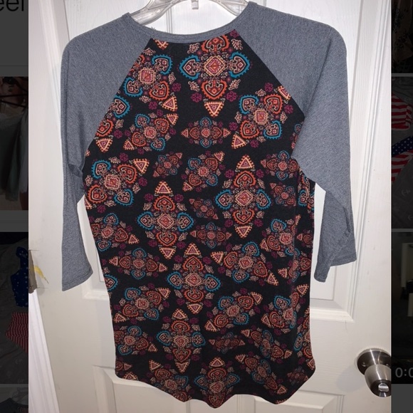 LuLaroe 3/4 sleeve shirt - Picture 2 of 3